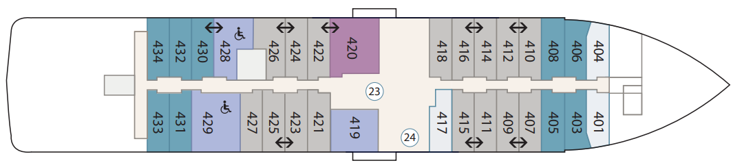 Aurora Expeditions - Sylvia Earle - Deck Plans - Deck 4.png